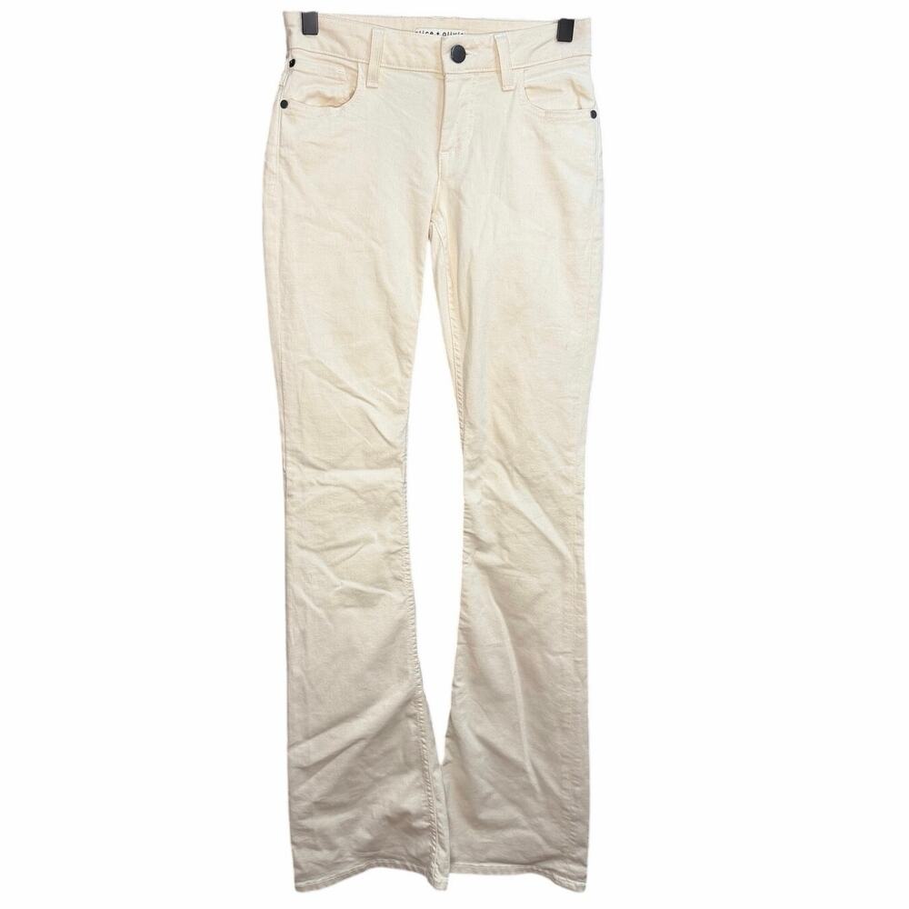 Alice + Olivia Stacey Flare Leg Jeans C000109500 Size 26